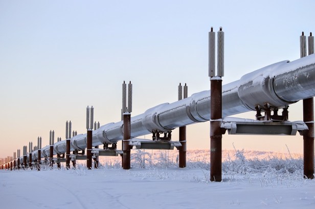 winter-gas pipeline