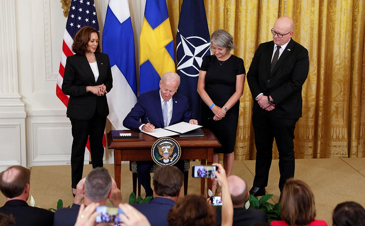 Biden Signed NATO Membership Protocols for Finland and Sweden – Eurasia ...