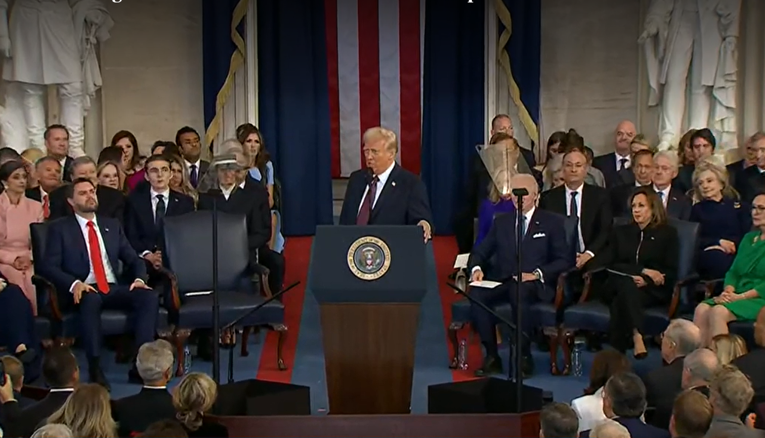 Trump Inauguration : Trump Is Sworn In as 47th U.S. President – Eurasia ...